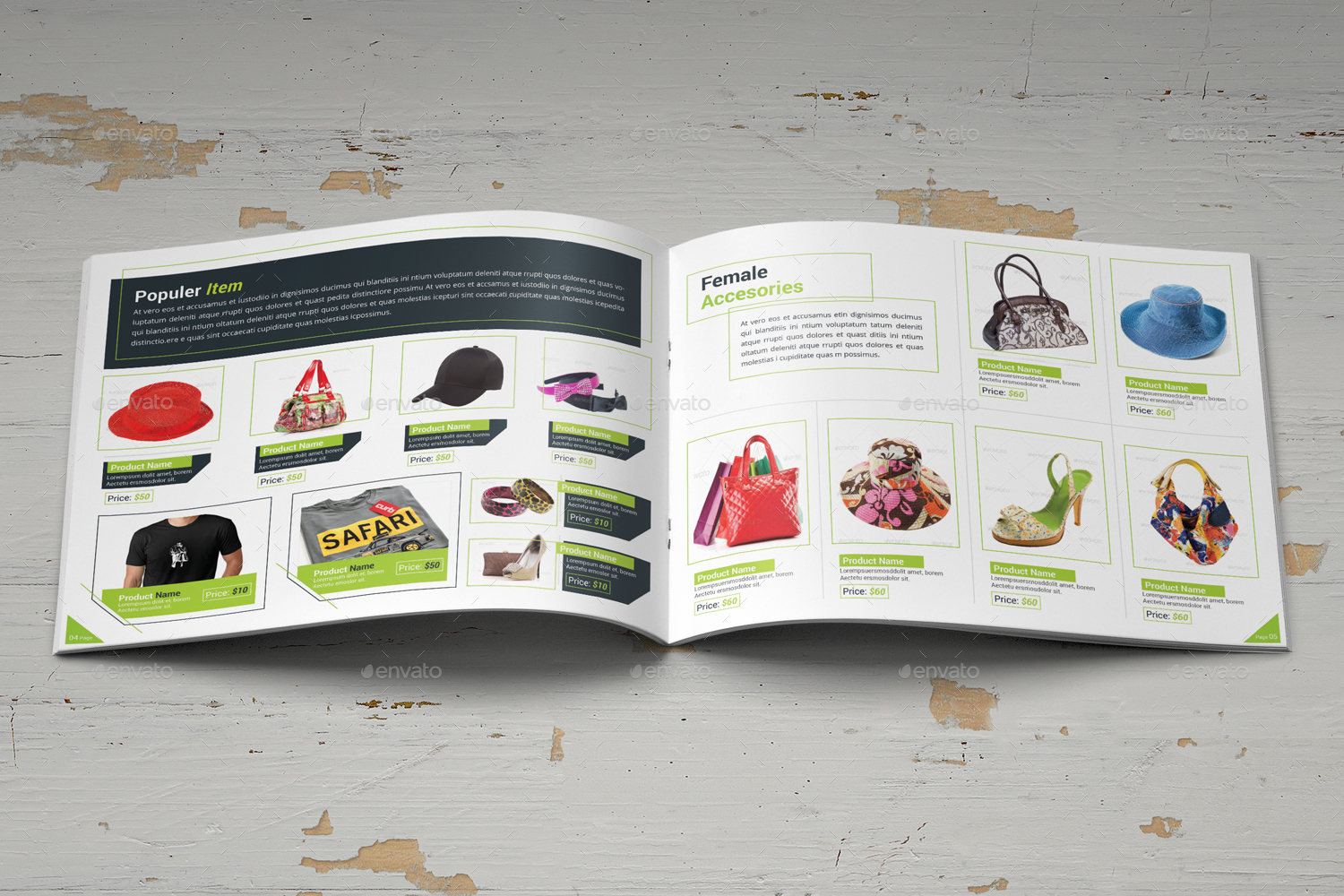 Product Promotion Catalog, Print Templates GraphicRiver